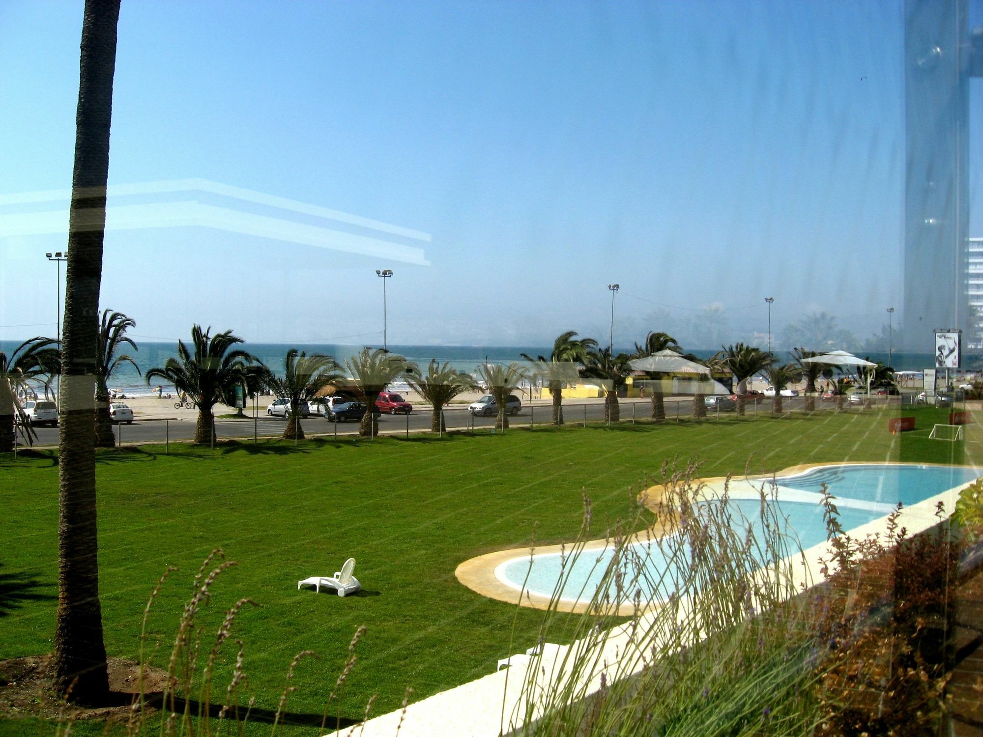 فندق Enjoy كوكيمبو المظهر الخارجي الصورة View of the beach from the hotel